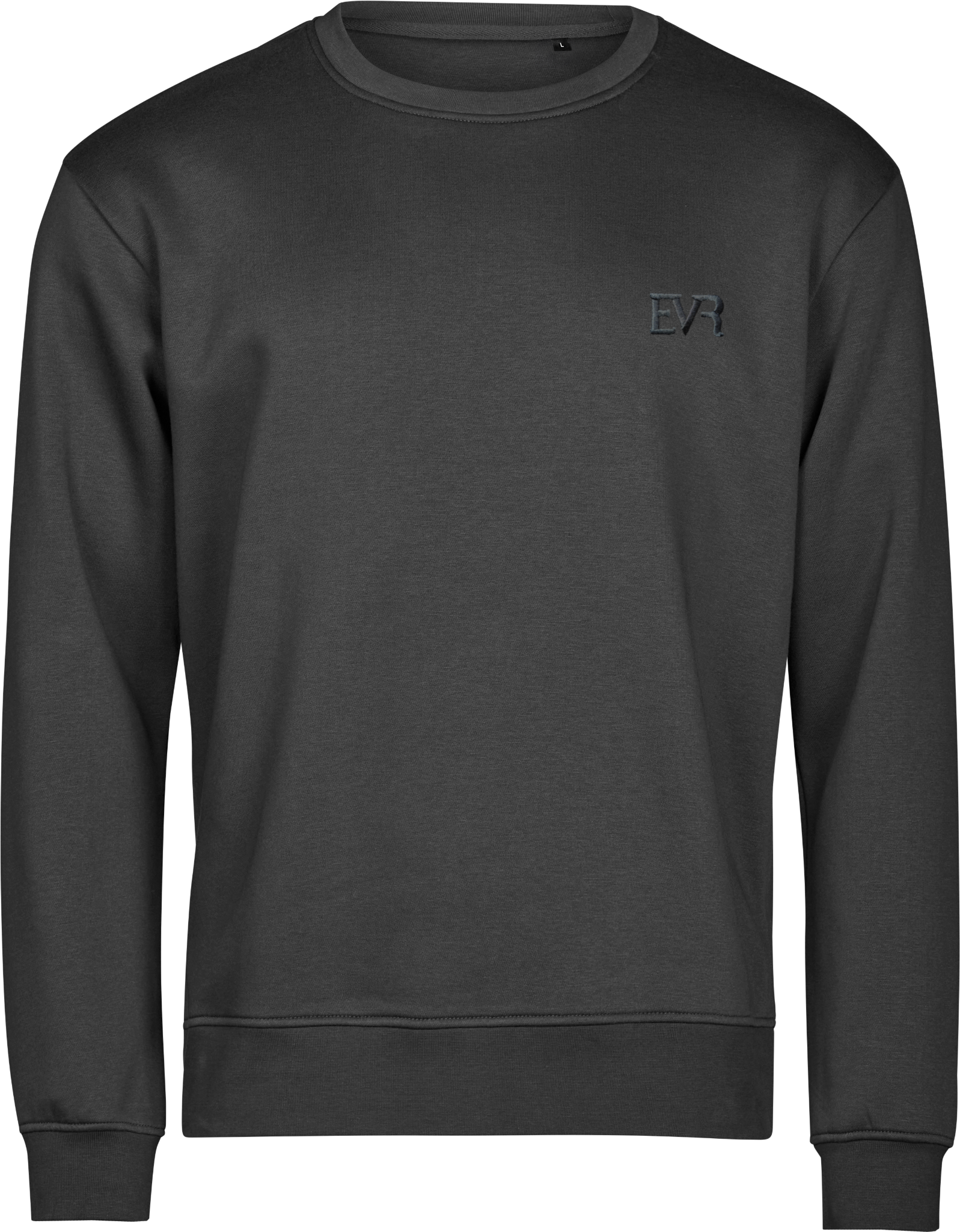 Velvet Sweatshirt Dark Grey
