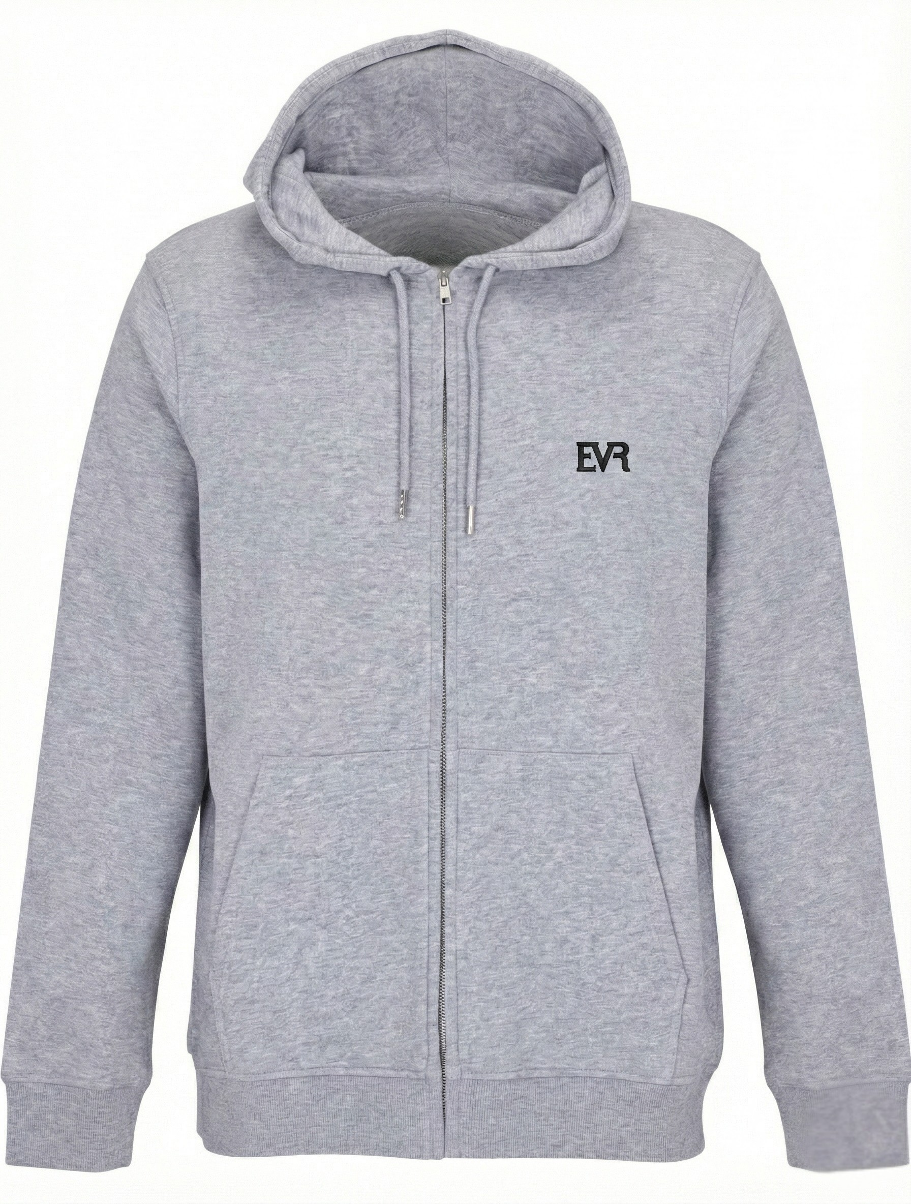Zip Hoodie light grey
