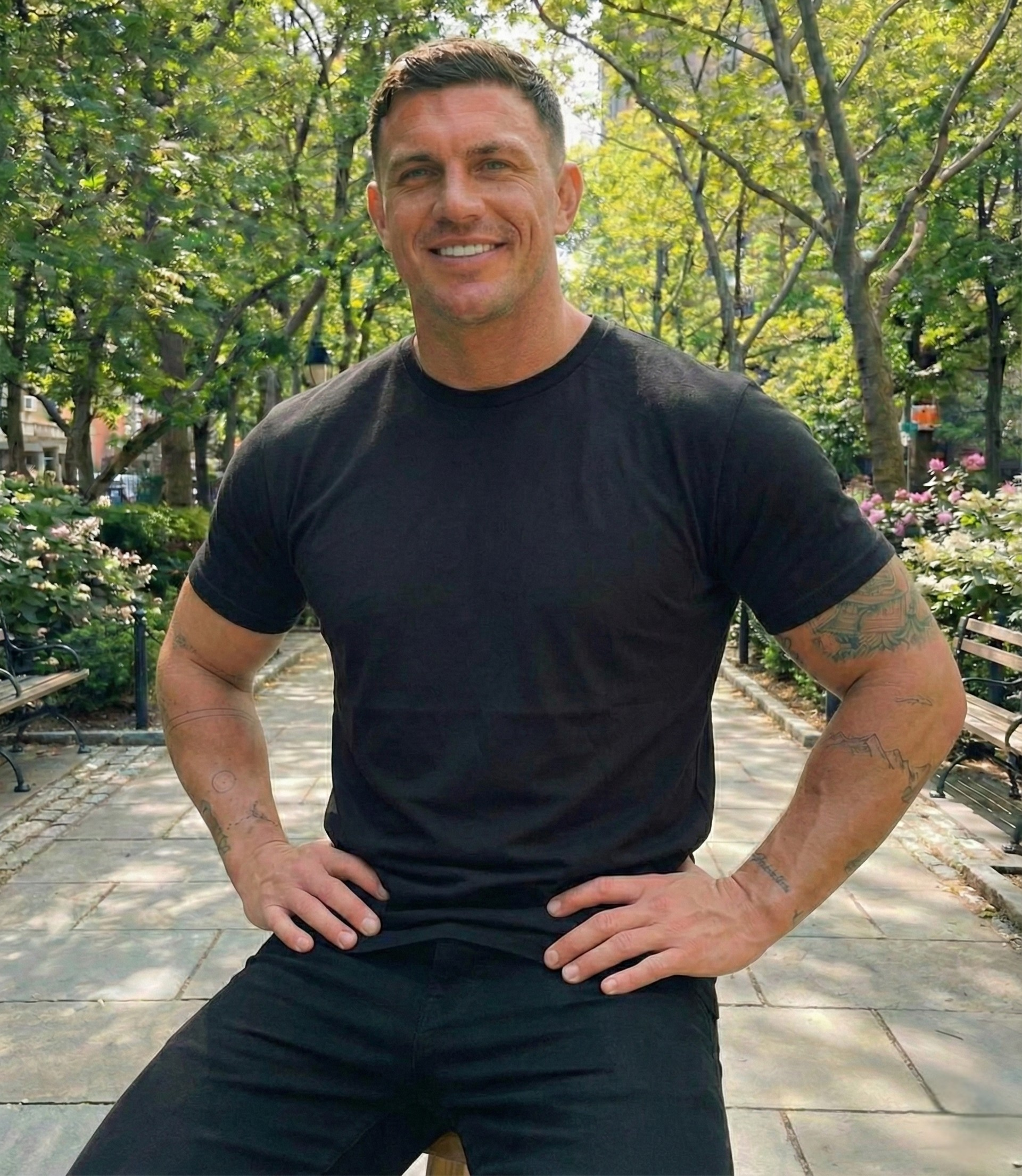 SuperFit Tee - Pure Black